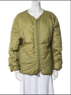 The Arrivals Military-style down jacket